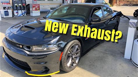 charger scat pack exhaust